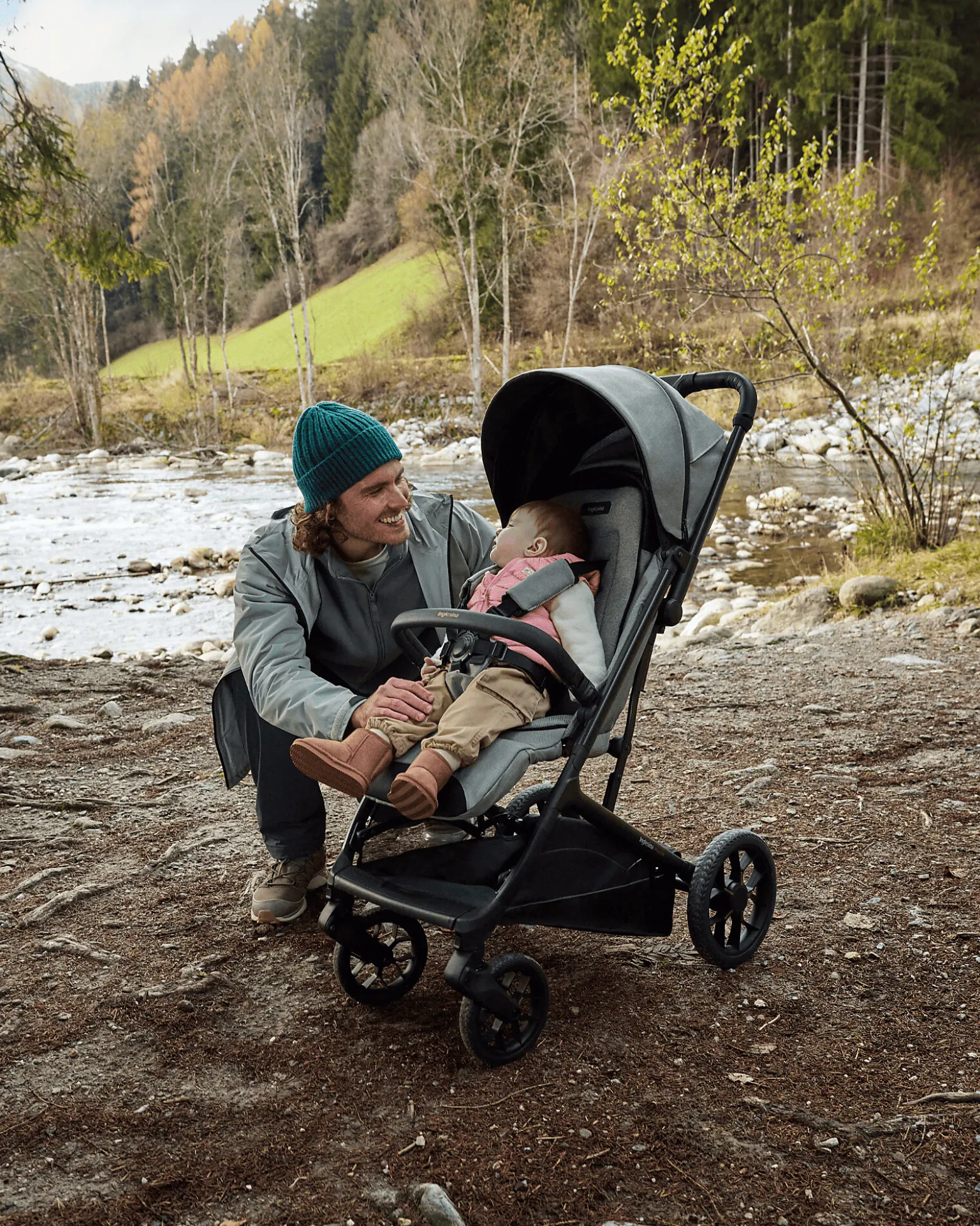 Passeggino Maior - Magnet Grey - Agile su tutti i terreni