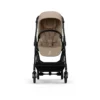 Passeggino Melio Carbon - Almond Beige - Telaio Carbon - Super Leggero con Telaio in Carbonio