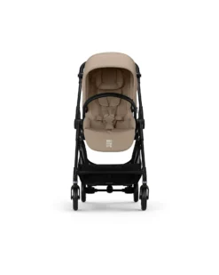 Passeggino Melio Carbon - Almond Beige - Telaio Carbon - Super Leggero con Telaio in Carbonio