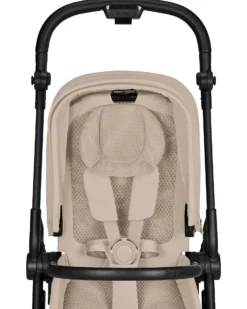 Passeggino Melio Carbon - Almond Beige - Super Leggero con Telaio in Carbonio
