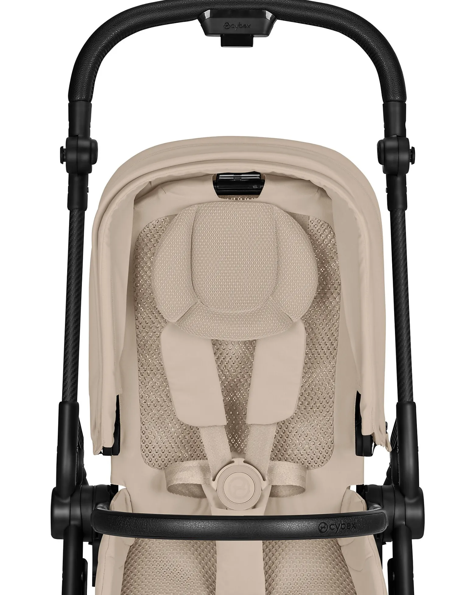 Passeggino Melio Carbon - Almond Beige - Super Leggero con Telaio in Carbonio