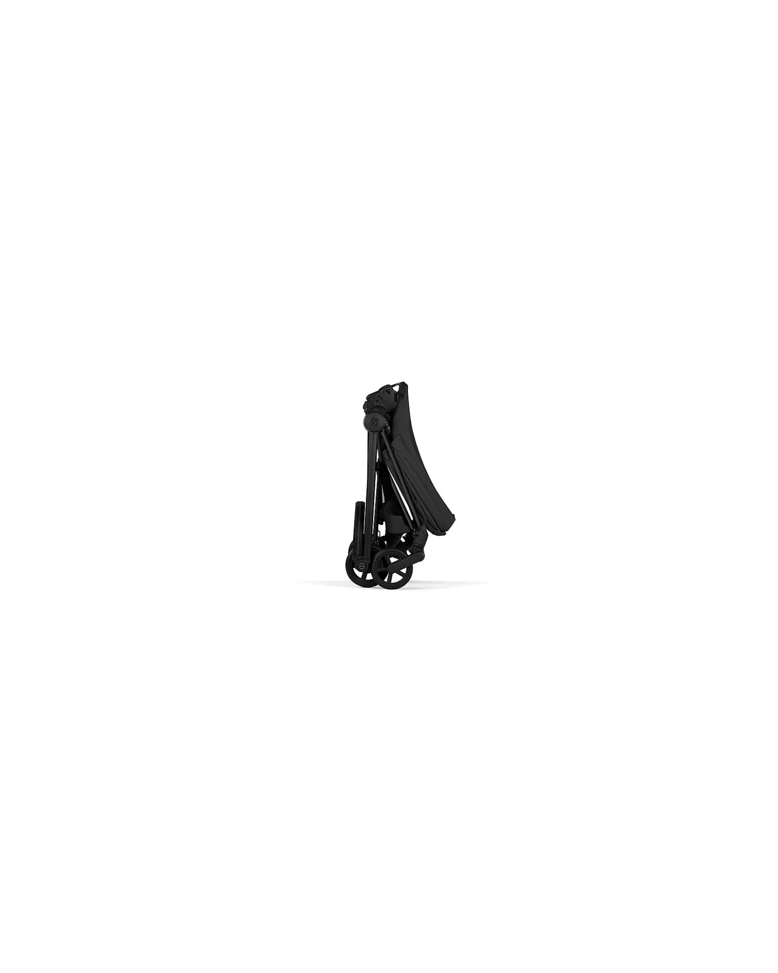 Passeggino Mios Duo Comfort - Telaio Matt Black + Seduta e Navicella Richiudibile Sepia Black