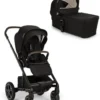 Passeggino Mixx Next + Navicella per Passeggino Mixx Next - Caviar - Si Collegano Con Un Click