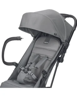 Passeggino Now - Nero - Splash Blue - si Chiude da Solo con un Tocco