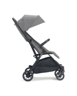 Passeggino Now - Nero - Splash Blue - si Chiude da Solo con un Tocco