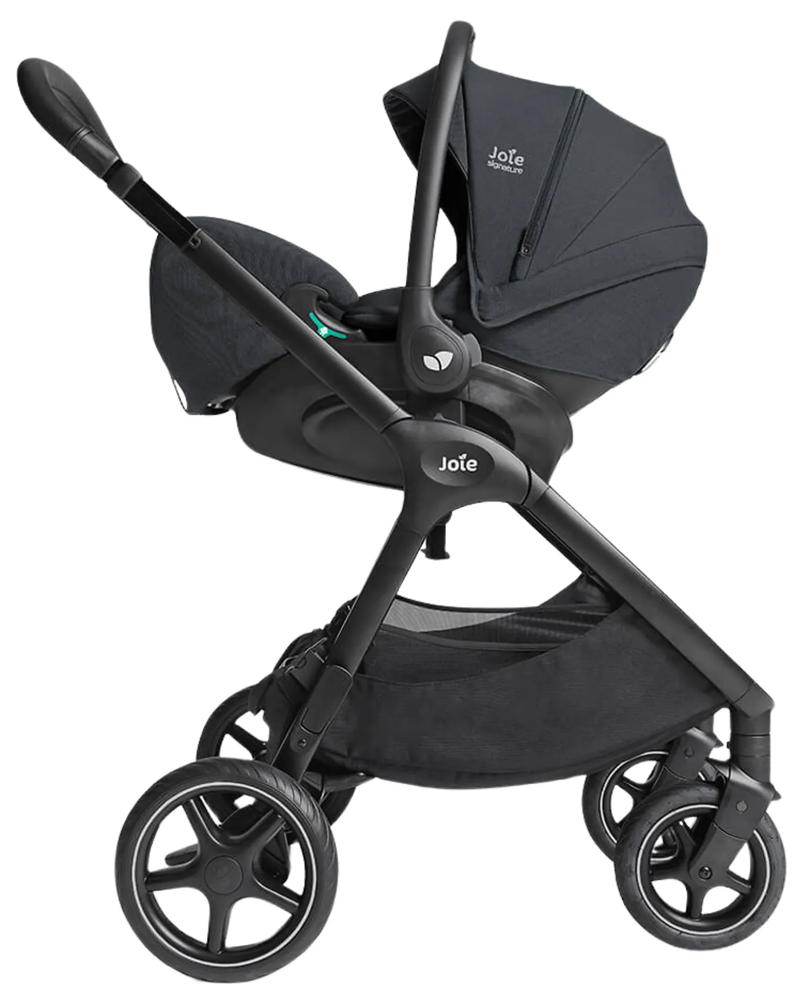 Passeggino Parcel LX - Ebony - Parapioggia e Adattatori Inclusi