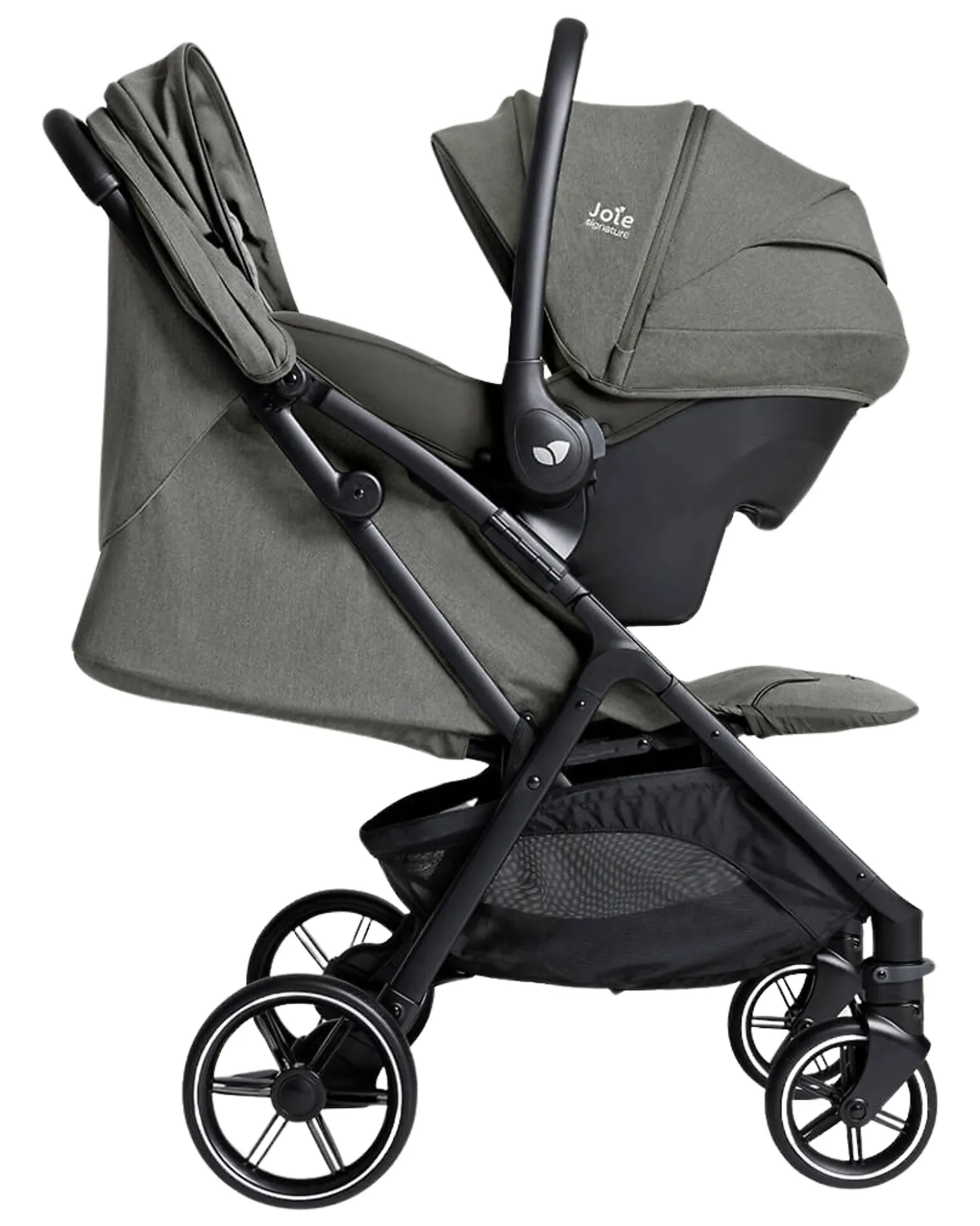 Passeggino Parcel LX - Evergreen - Parapioggia e Adattatori Inclusi