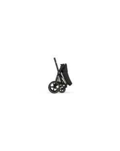 Passeggino Priam Duo Comfort - Telaio Rosegold + Seduta e Navicella Richiudibile Sepia Black