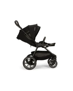 Passeggino Triv Lx - Barra Chocolate - Caviar - Ideale per Viaggiare e per la Città