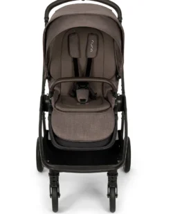 Passeggino Triv Next - Chestnut - Telaio Nero - Ideale per Viaggiare e per la Città