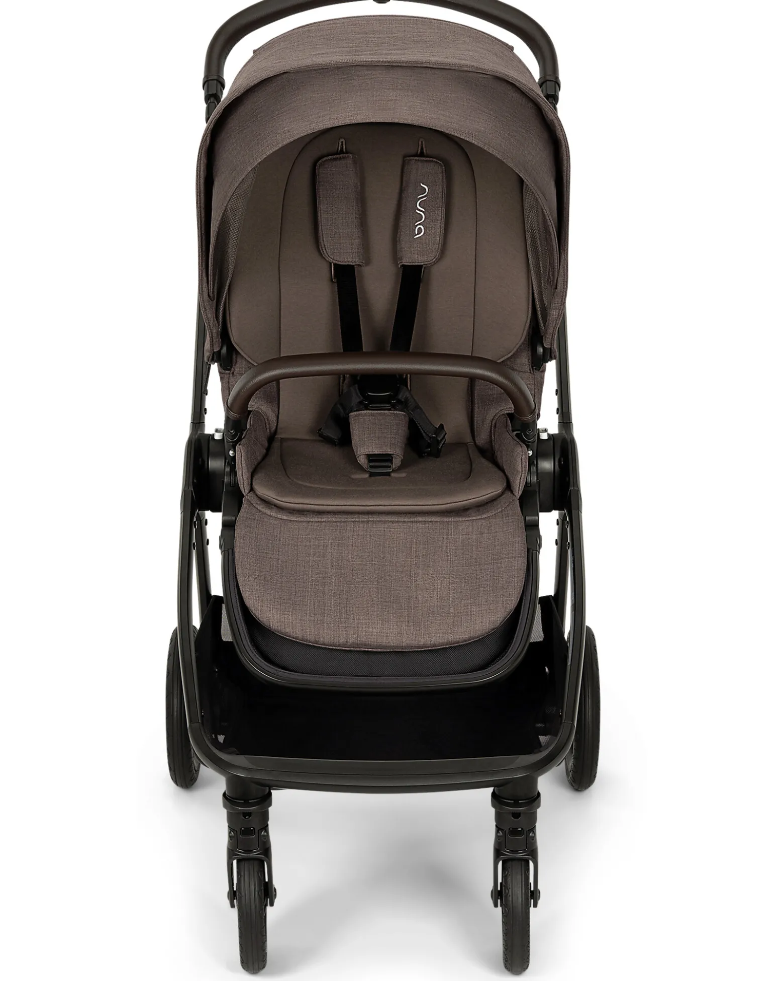 Passeggino Triv Next - Chestnut - Telaio Nero - Ideale per Viaggiare e per la Città