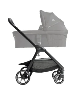 Passeggino Valora 4 in 1 - Ebony - Compatto, Reversibile con Parapioggia e Adattatori - dalla Nascita fino a 22 kg