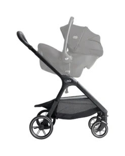 Passeggino Valora 4 in 1 - Ebony - Compatto, Reversibile con Parapioggia e Adattatori - dalla Nascita fino a 22 kg