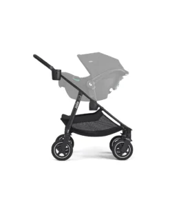 Passeggino Versadrift 4 in 1 con Ruote a 360° - Nero – Reversibile, dalla Nascita fino a 22 kg