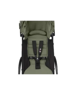 Passeggino YOYO3 Telaio Nero e Seduta Olive - Dai 6 Mesi