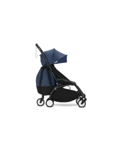 Passeggino YOYO3 Telaio Nero e Seduta Air France Blue - Dai 6 Mesi