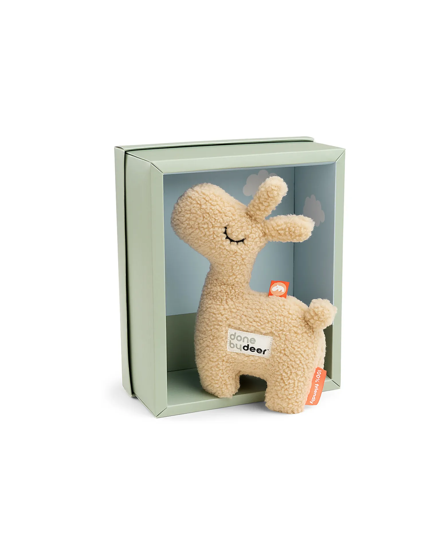 Peluche - Lalee il Lama - Sabbia - Confezione Regalo - 6m+