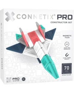 70 Pezzi - Pacco Costruttori Pro - 100% Plastica ABS Atossica - Apprendimento STEM!