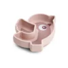 Piatto a Scomparti - Silicone Alimentare - Stick&Stay - Birdee - Cipria