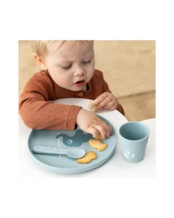 Piatto Foodie - Elphee Blu - 100% PP Alimentare