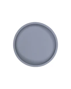 Piatto in Silicone - Azzurro - 100% Sicuro