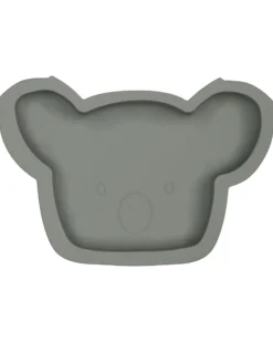 Piatto Kyle il Koala - Grigio Olivastro - Silicone