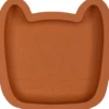 Piatto Lenny il Leopardo - Terra di Siena - Silicone