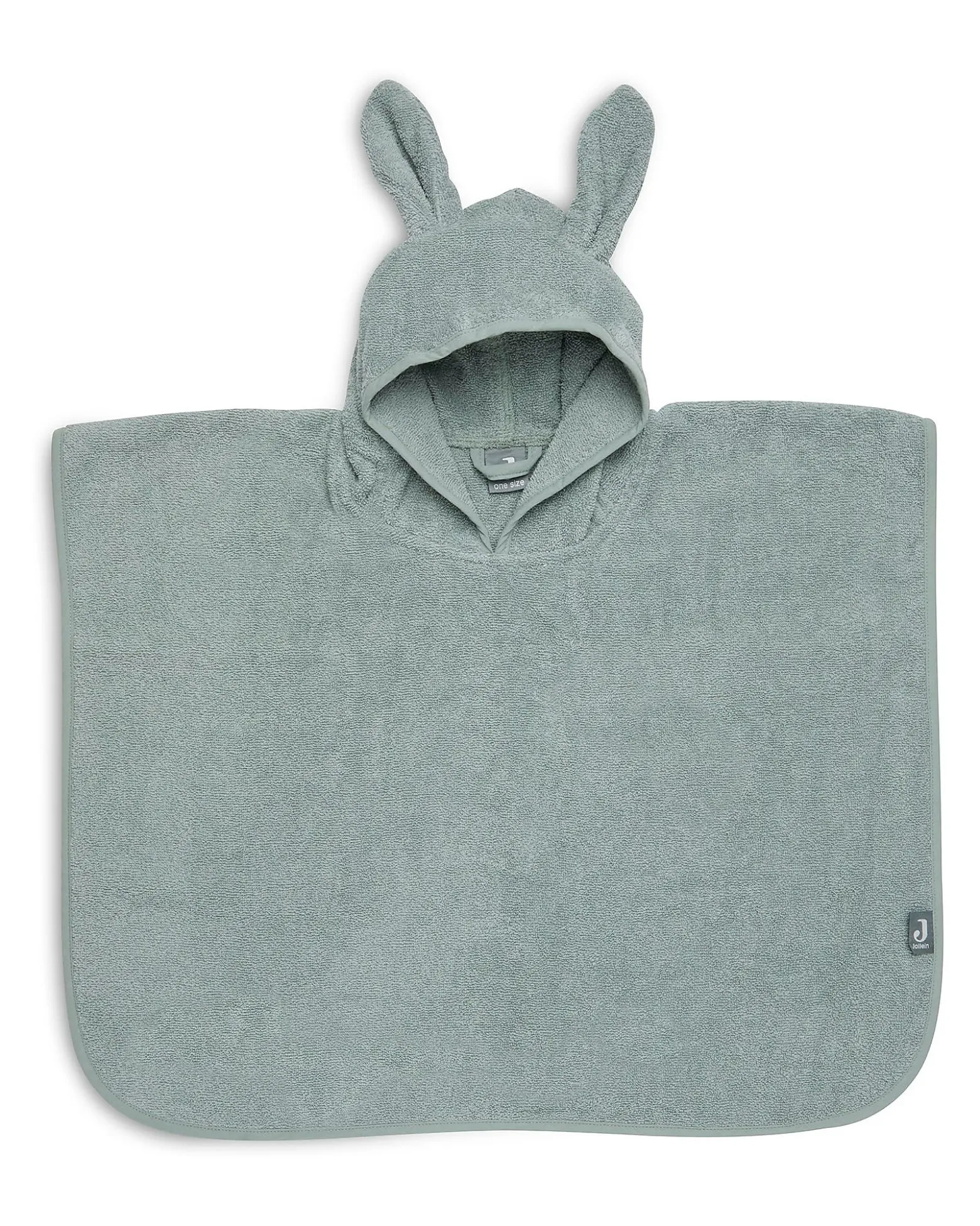 Poncho da Bagno - Verde Cenere
