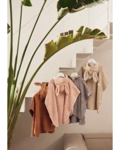 Poncho da Bagno - Verde Cenere