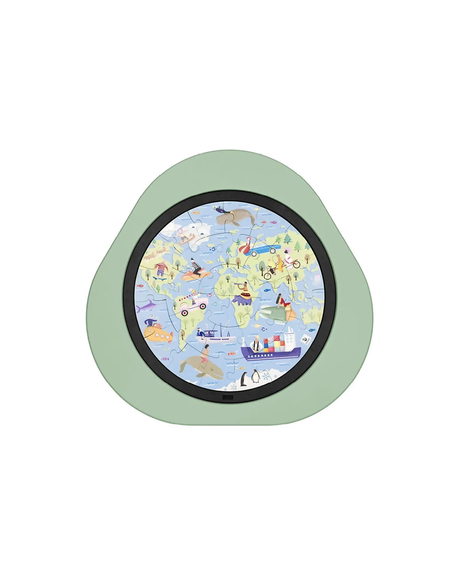 Puzzle per Tavolo da Gioco MuTable V2 - Around the World