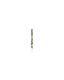 Reggiciuccio Universale Paci Clip - Verde Camo - 100% Cotone Biologico GOTS!