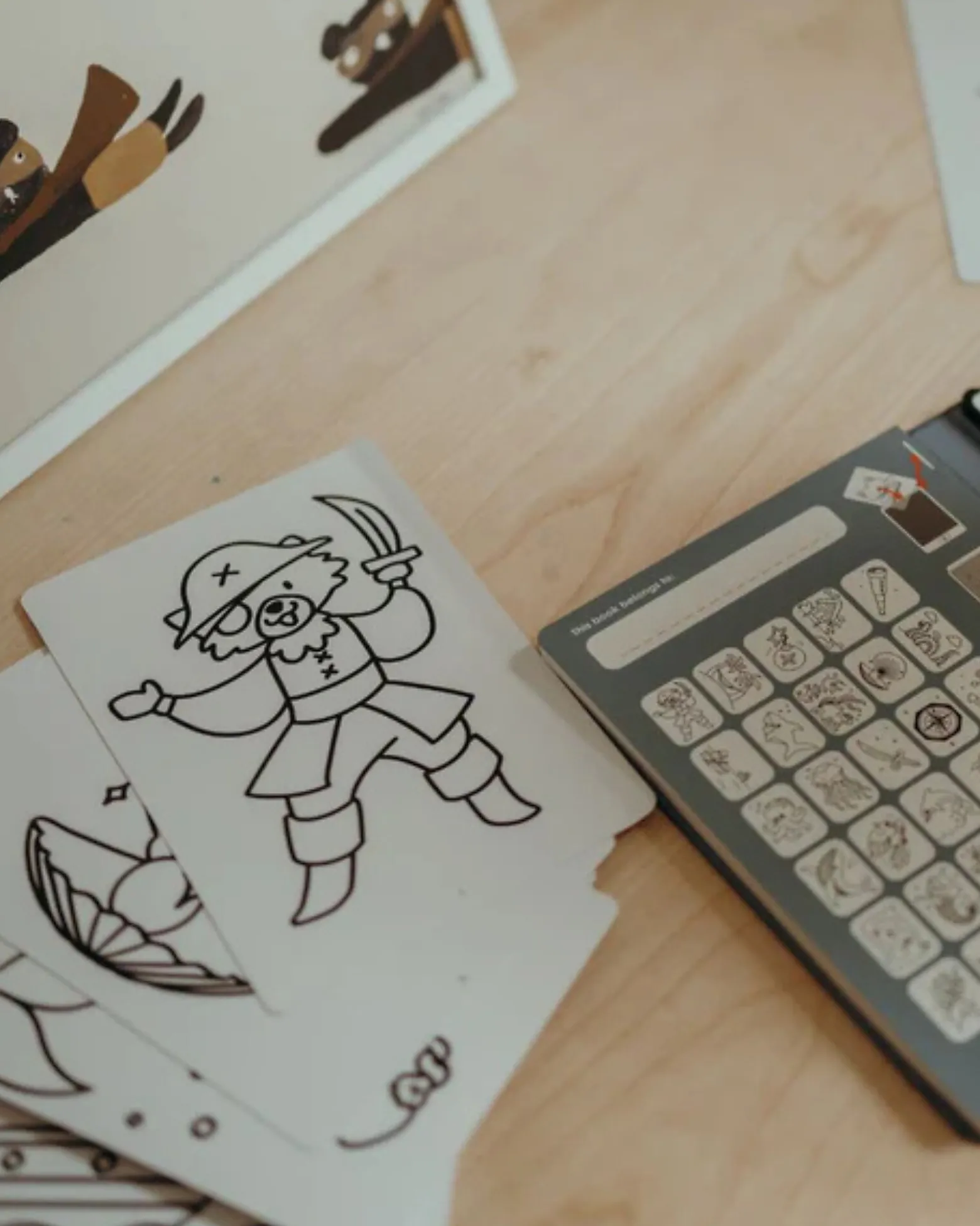 Ricarica per Kidydraw Mini - Animali e Pirati