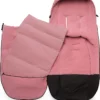 Sacco a Pelo Invernale Hi-Tech Universale per Passeggino Bugaboo - Evening Pink - con Piumino Extra Interno!