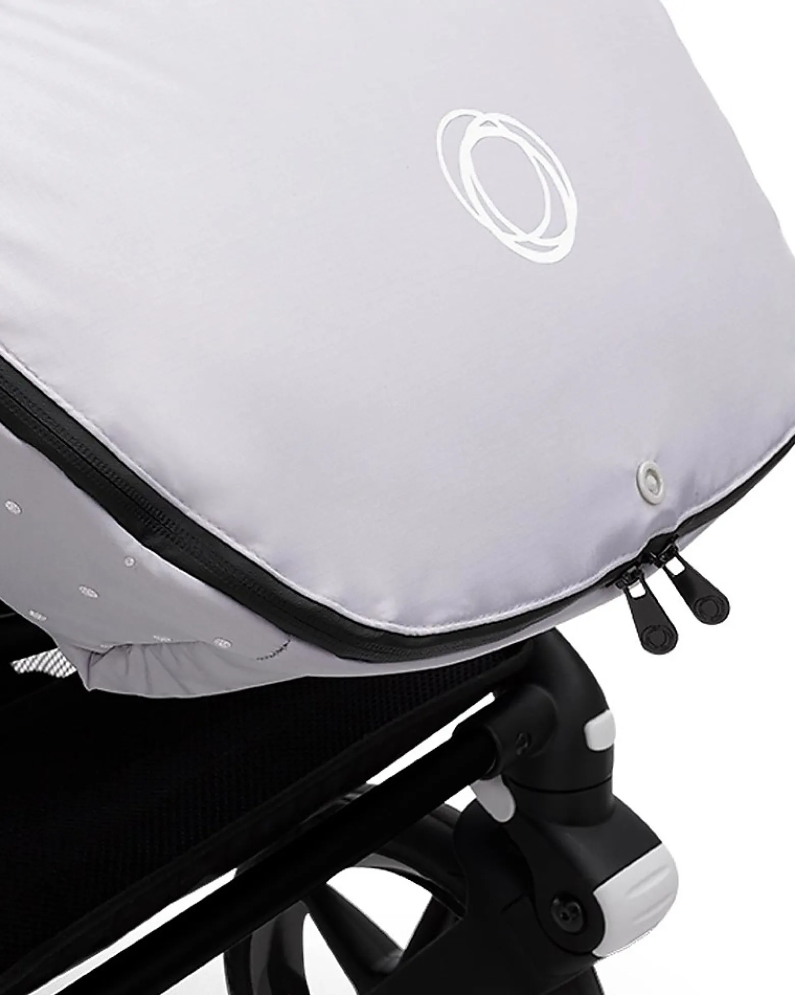 Sacco a Pelo Invernale Hi-Tech Universale per Passeggino Bugaboo - Misty Grey - con Piumino Extra Interno!