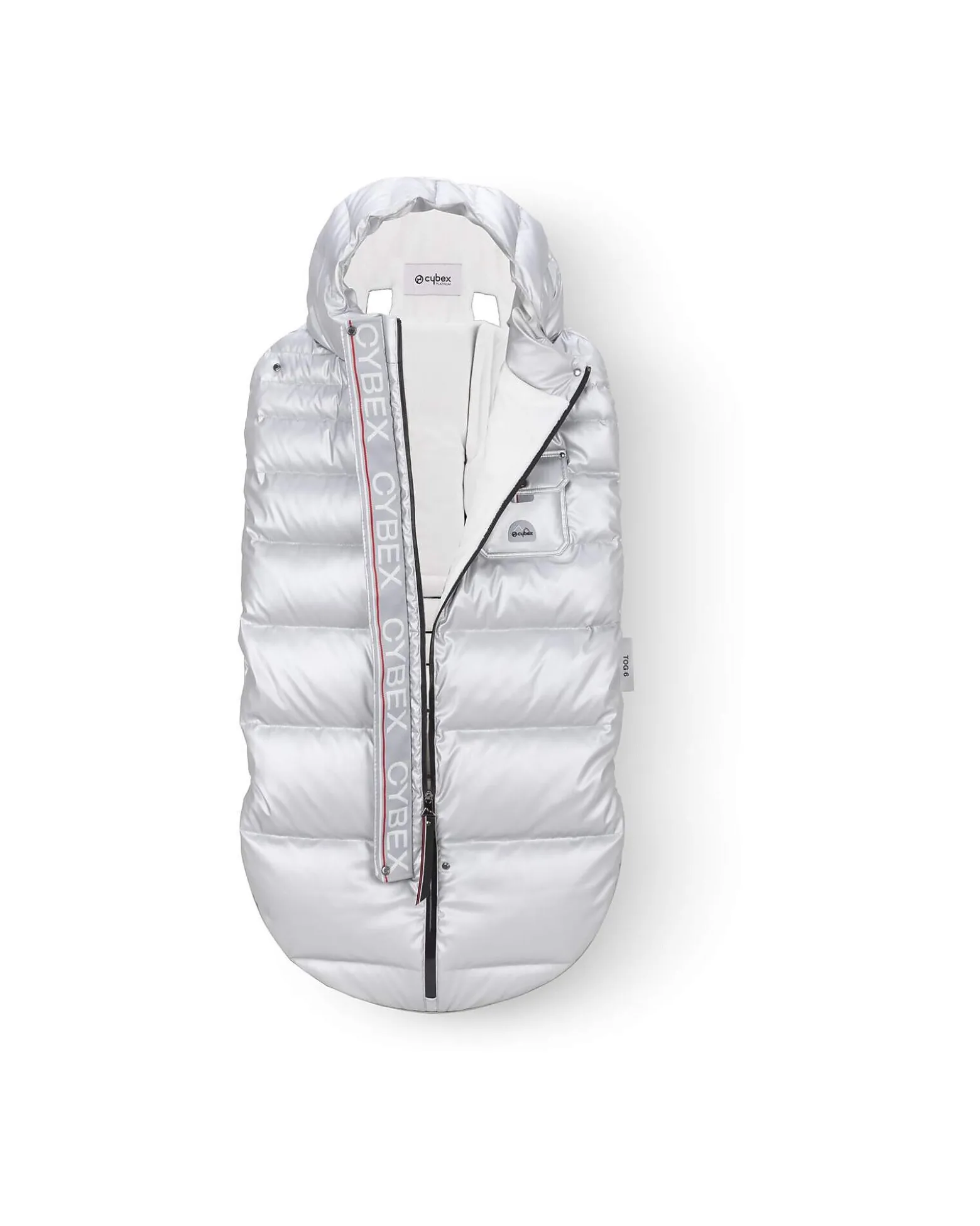 Sacco Coprigambe Platinum - Artic Silver - per Passeggini Coya Priam e Mios