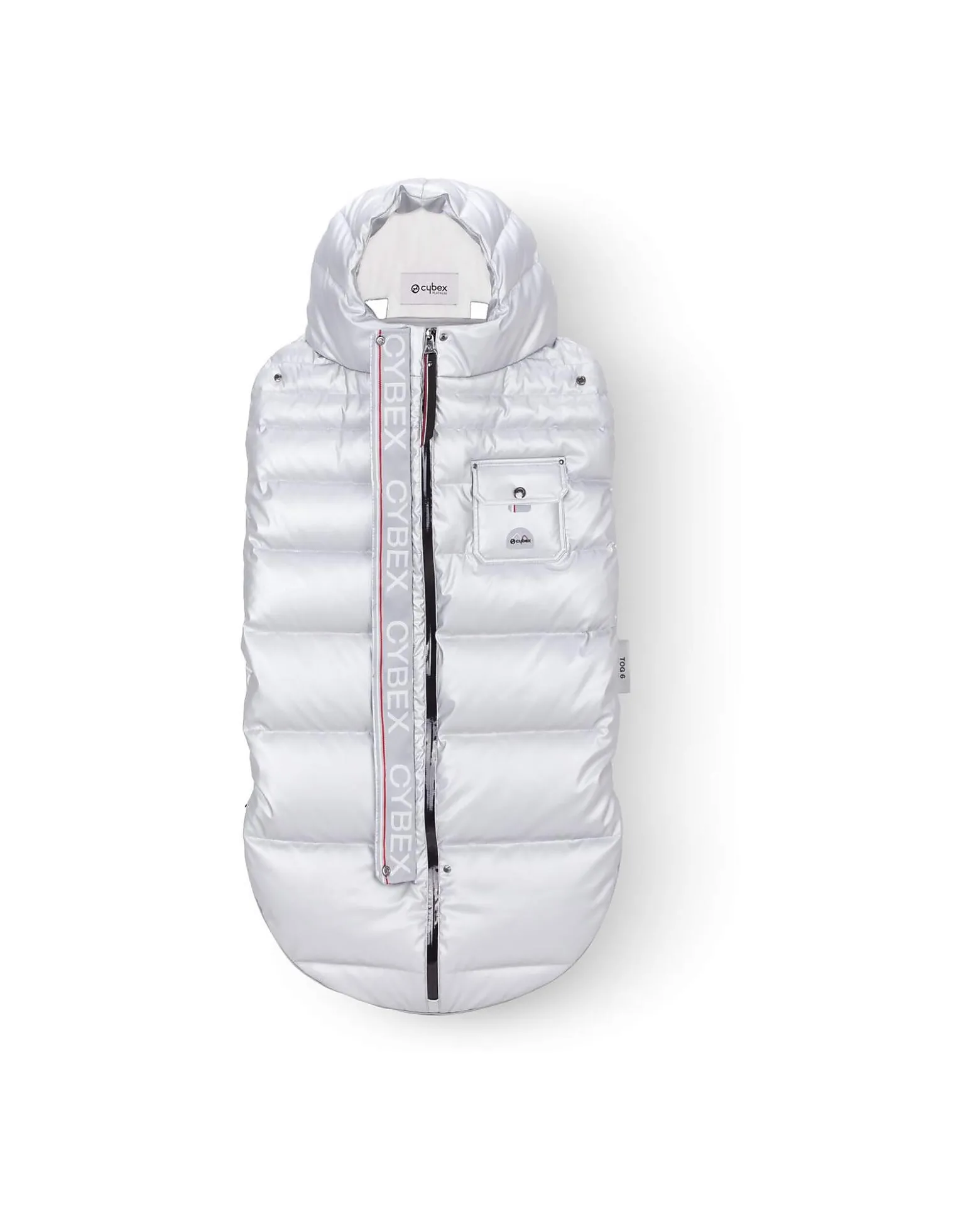 Sacco Coprigambe Platinum - Artic Silver - per Passeggini Coya Priam e Mios