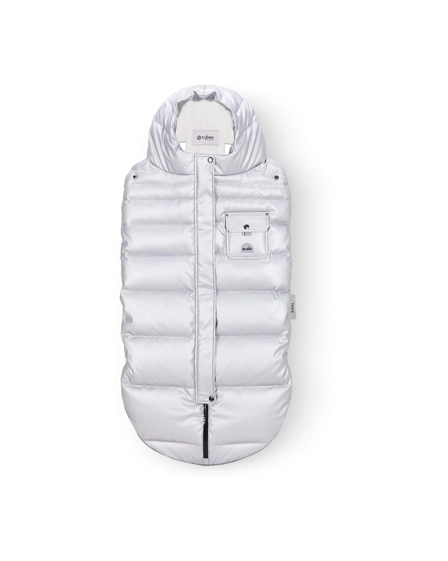 Sacco Coprigambe Platinum - Artic Silver - per Passeggini Coya Priam e Mios