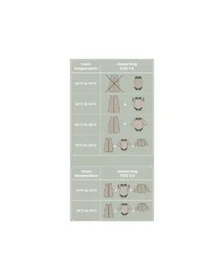Sacco Nanna - 90cm - Tiny Farm - Sabbia - TOG 2.5