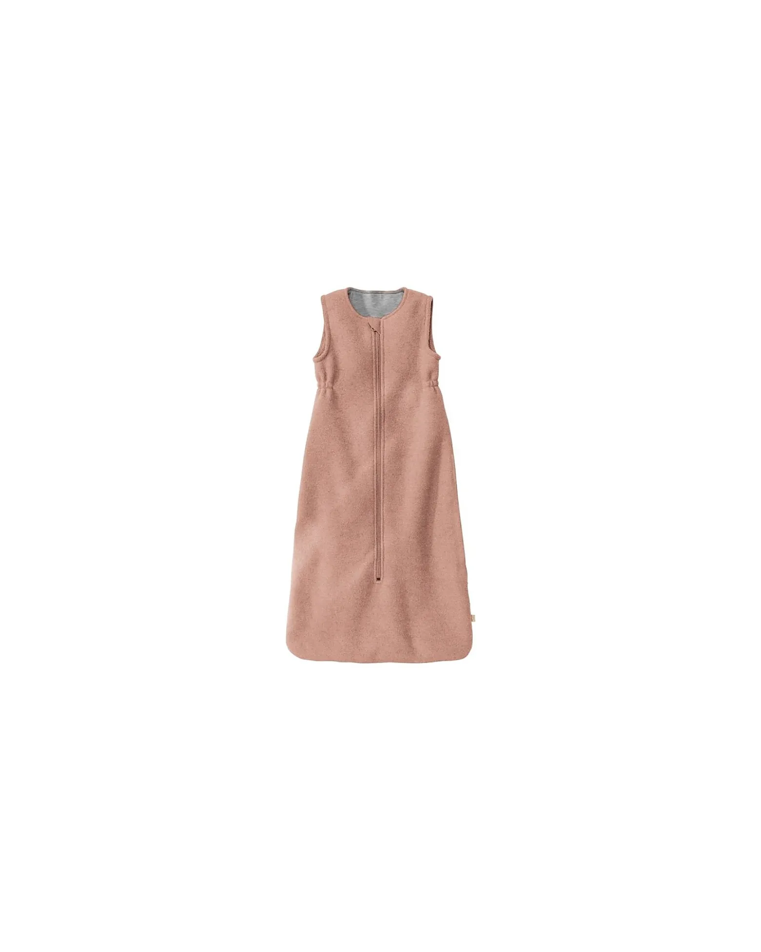 Sacco Nanna con Zip - Rosé - TOG 1.8 - Lana Cotta e Cotone Bio