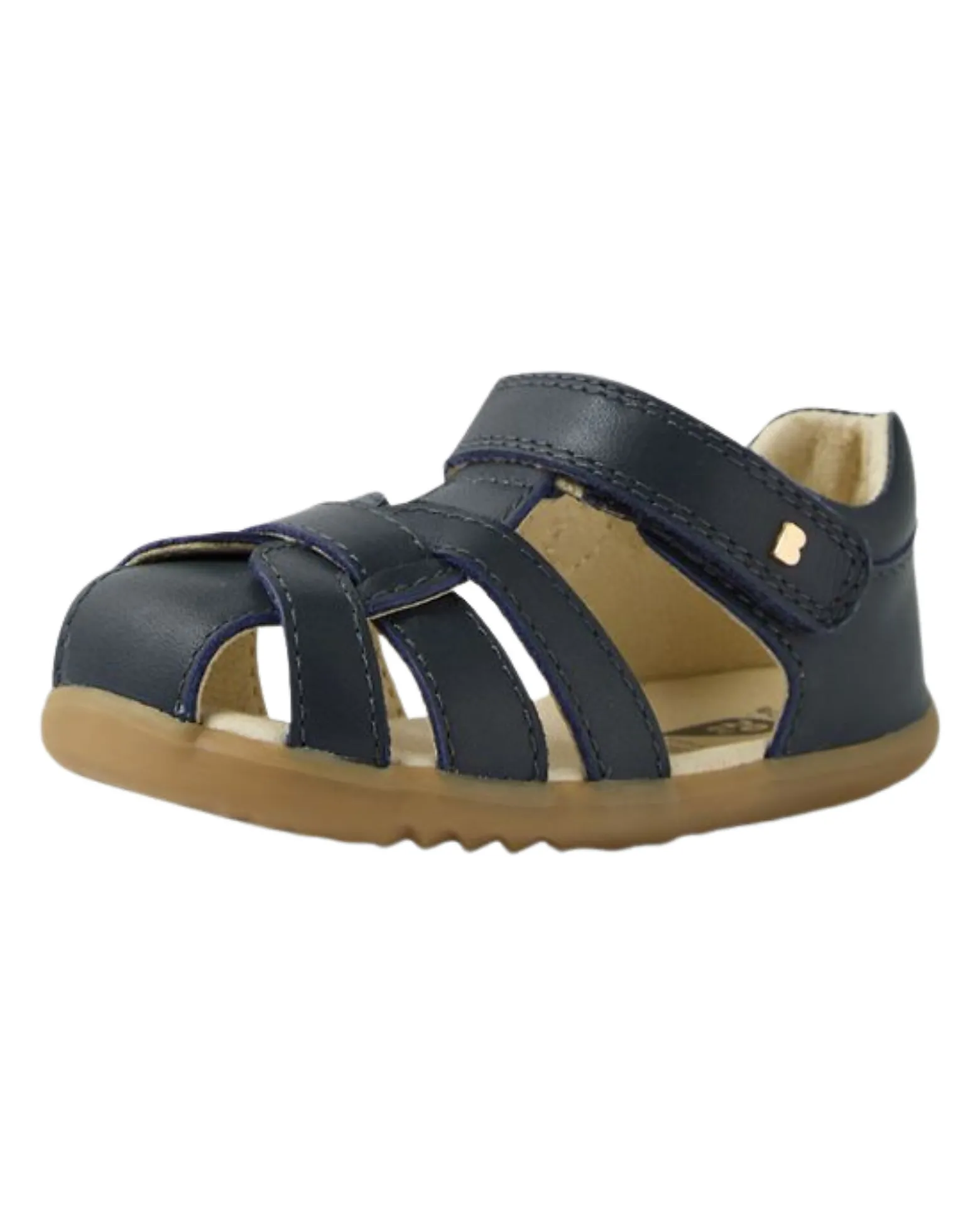 Sandali Step Up Skip Twist - Blu Navy - Pelle Premium - Primi Passi