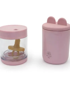 Scaldabiberon da Viaggio con Sterilizzatore UV Portatile Eiyo Move - Malva - Con 4 Temperature Preimpostate