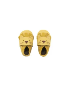 Scarpina Soft Sole - con Leone - Giallo - La Cosa Migliore dopo i Piedi Scalzi