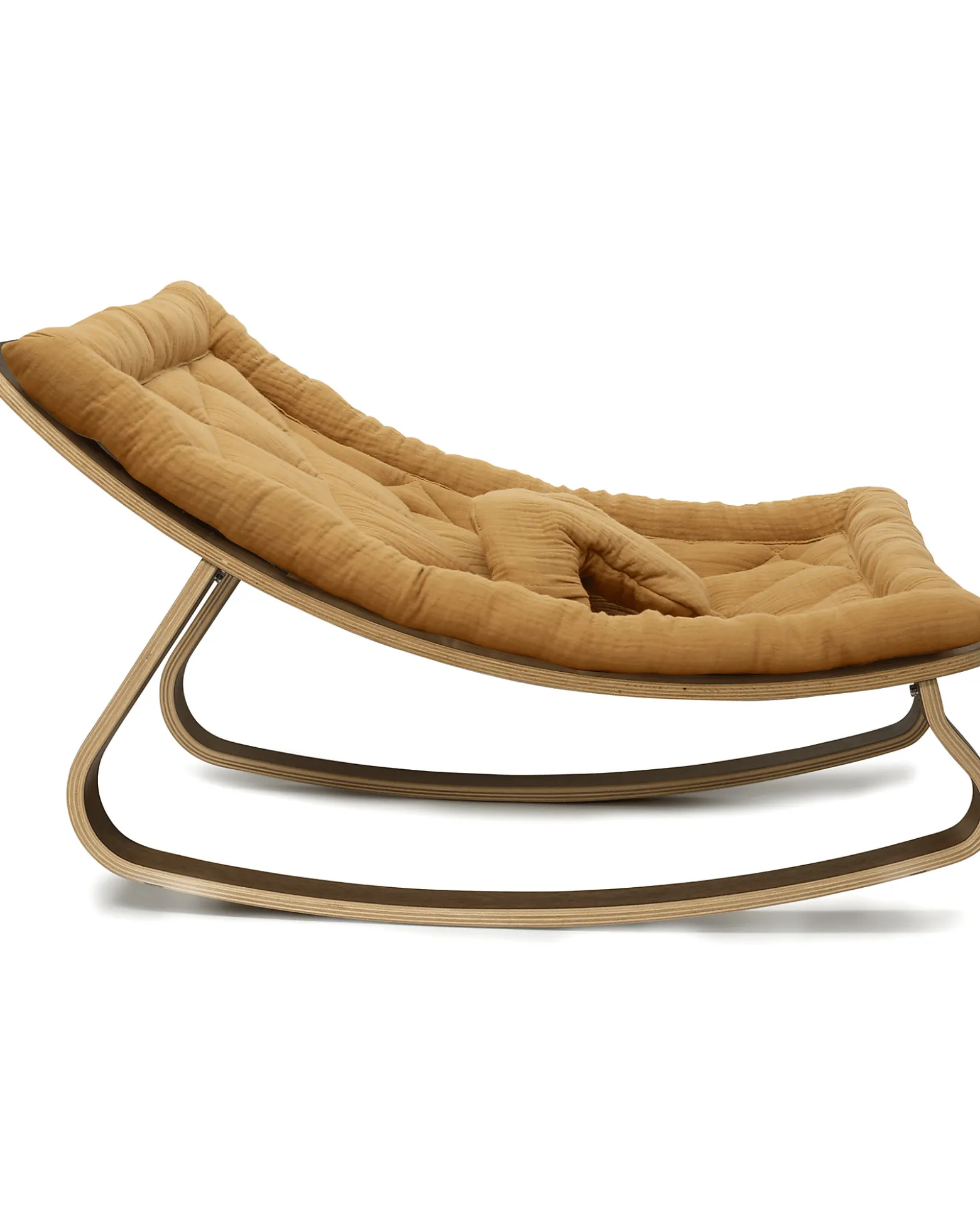 Sdraietta Levo in Legno di Faggio - Camel - 100% Cotone Biologico!