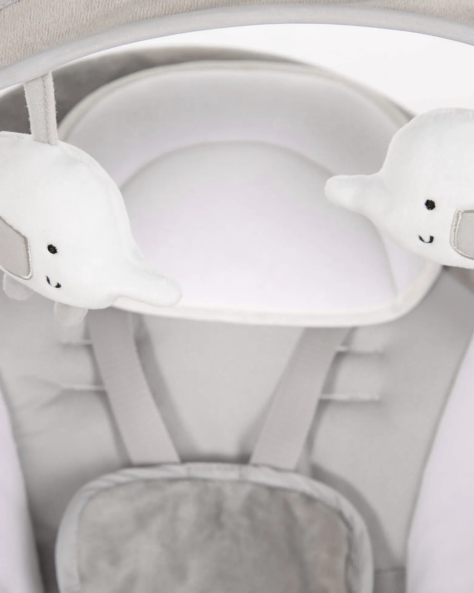 Sdraietta Musicale a Dondolo Dolphy - Pure White - Fino ai 9kg