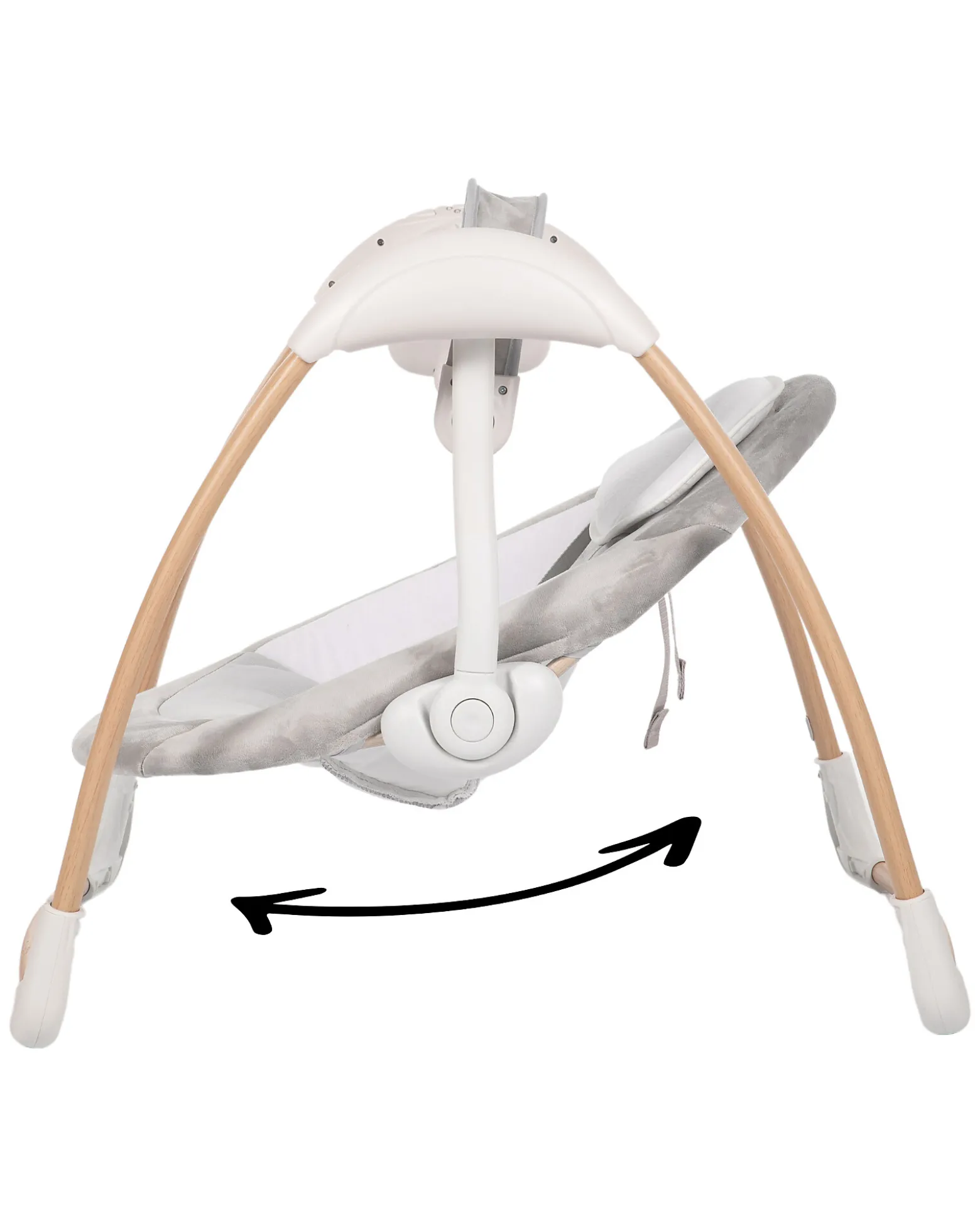 Sdraietta Musicale a Dondolo Dolphy - Pure White - Fino ai 9kg