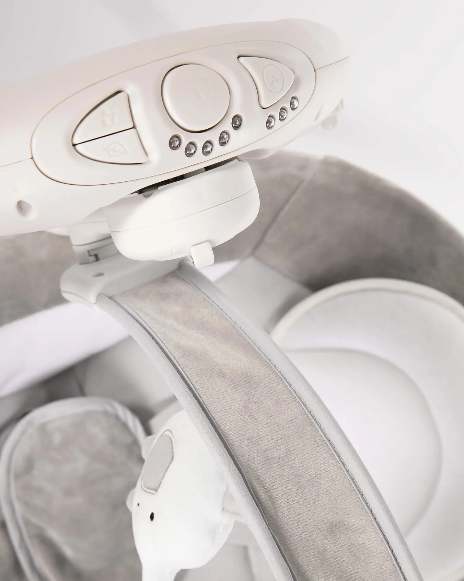 Sdraietta Musicale a Dondolo Dolphy - Pure White - Fino ai 9kg