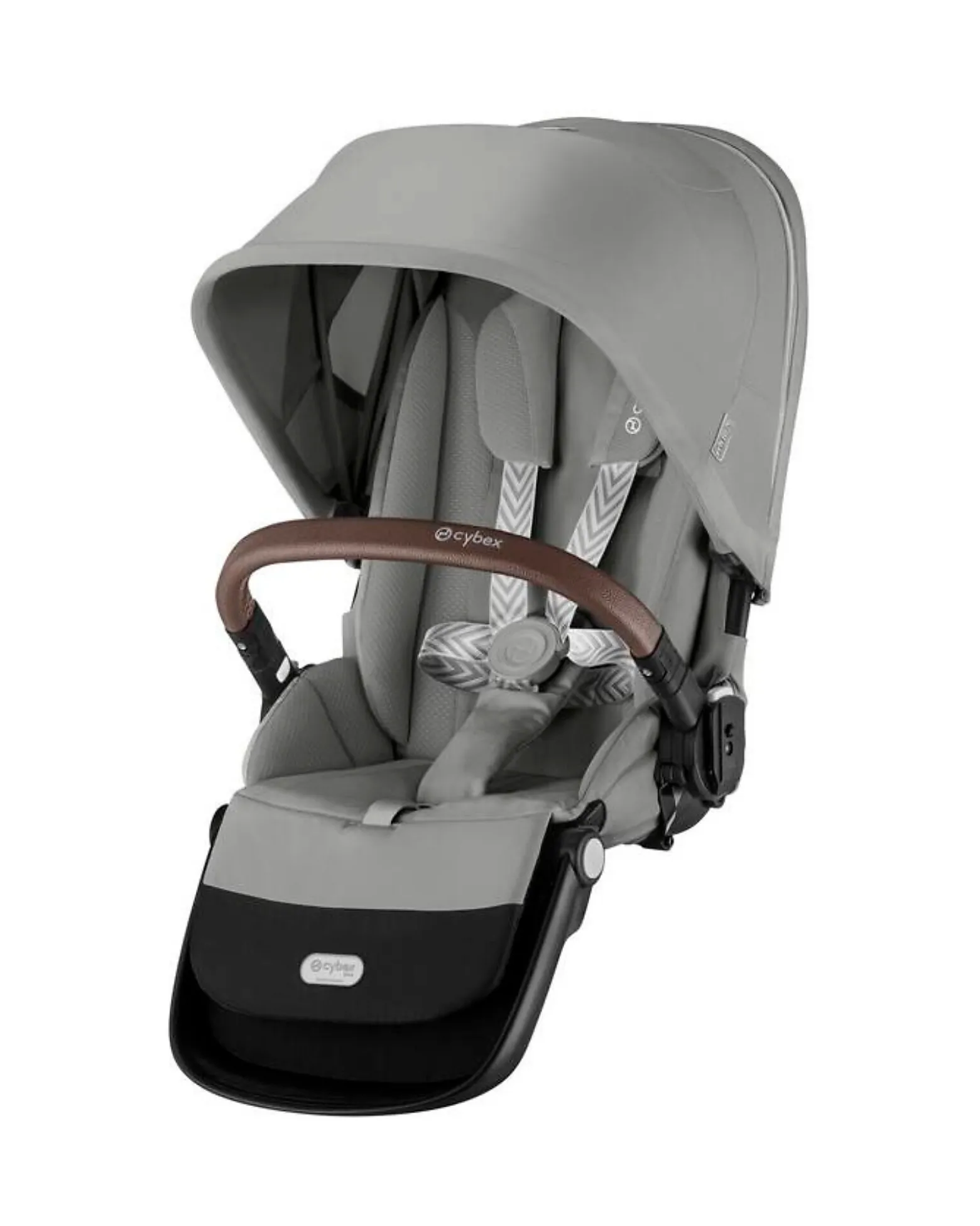 Seconda Seduta per Passeggino Gazelle S - Argento - Stone Grey