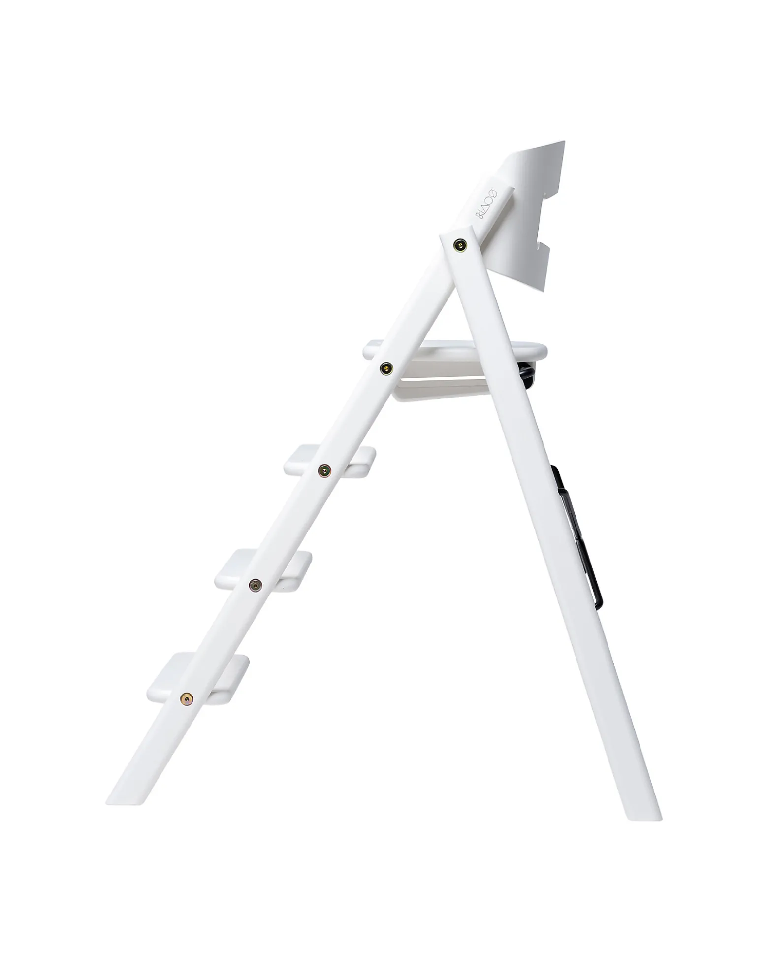 Sedia Evolutiva KLAPP - Bianco - Pieghevole Salvaspazio - Legno di Faggio