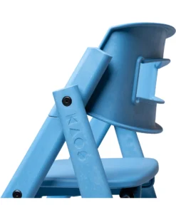 Sedia Evolutiva KLAPP - Blu - Pieghevole Salvaspazio - 100% Materiali Riciclati