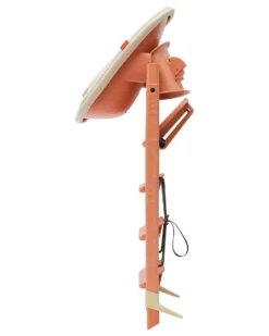 Sedia Evolutiva KLAPP + Sdraietta Neonato - Terracotta - 100% Materiali Riciclati
